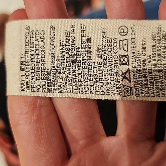 Suncoo pleated patterned skirt in size S - Picture 6 of 8